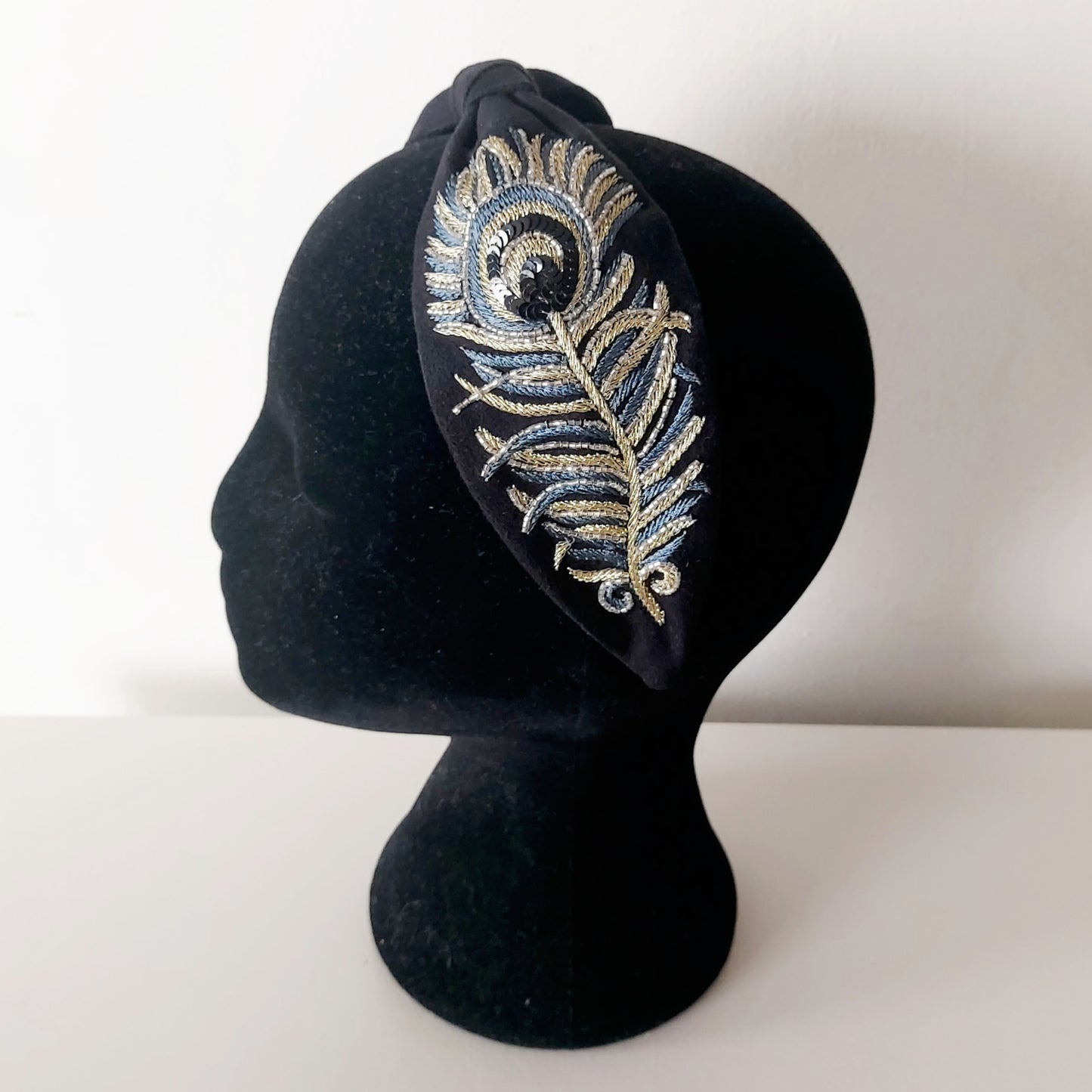 Last piece: feather diadem