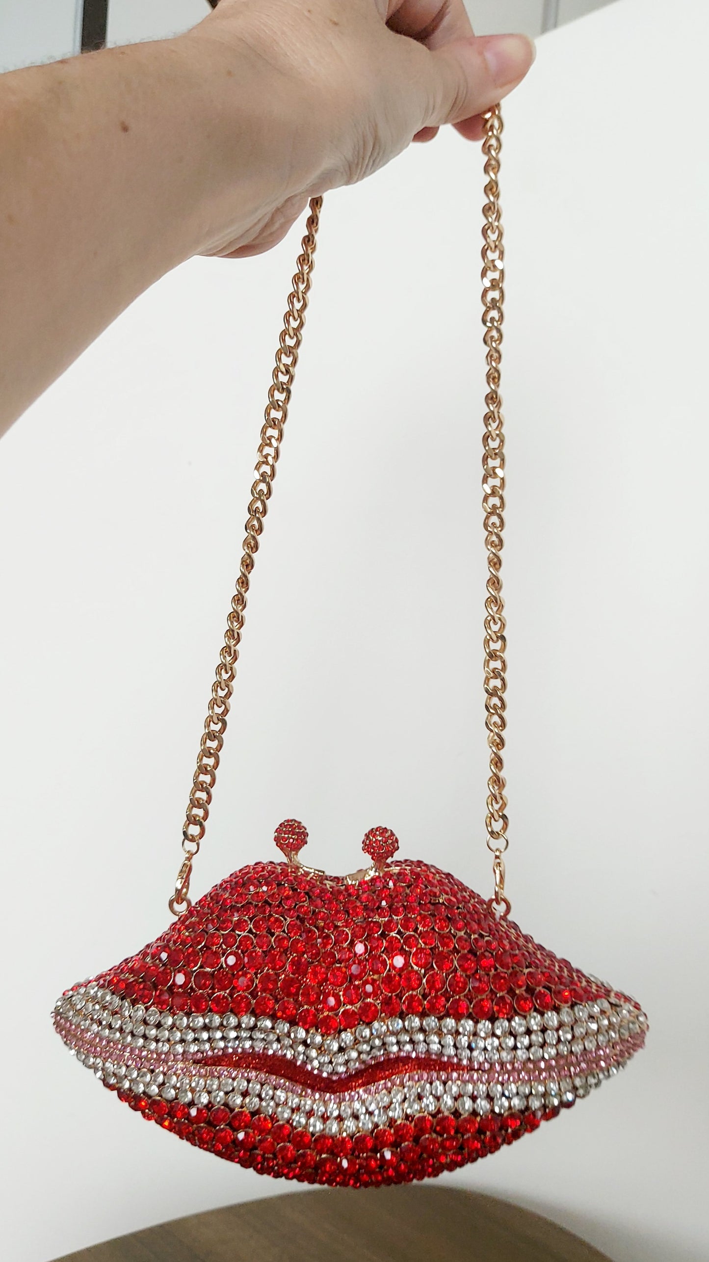 Red Lips Jewel Bag