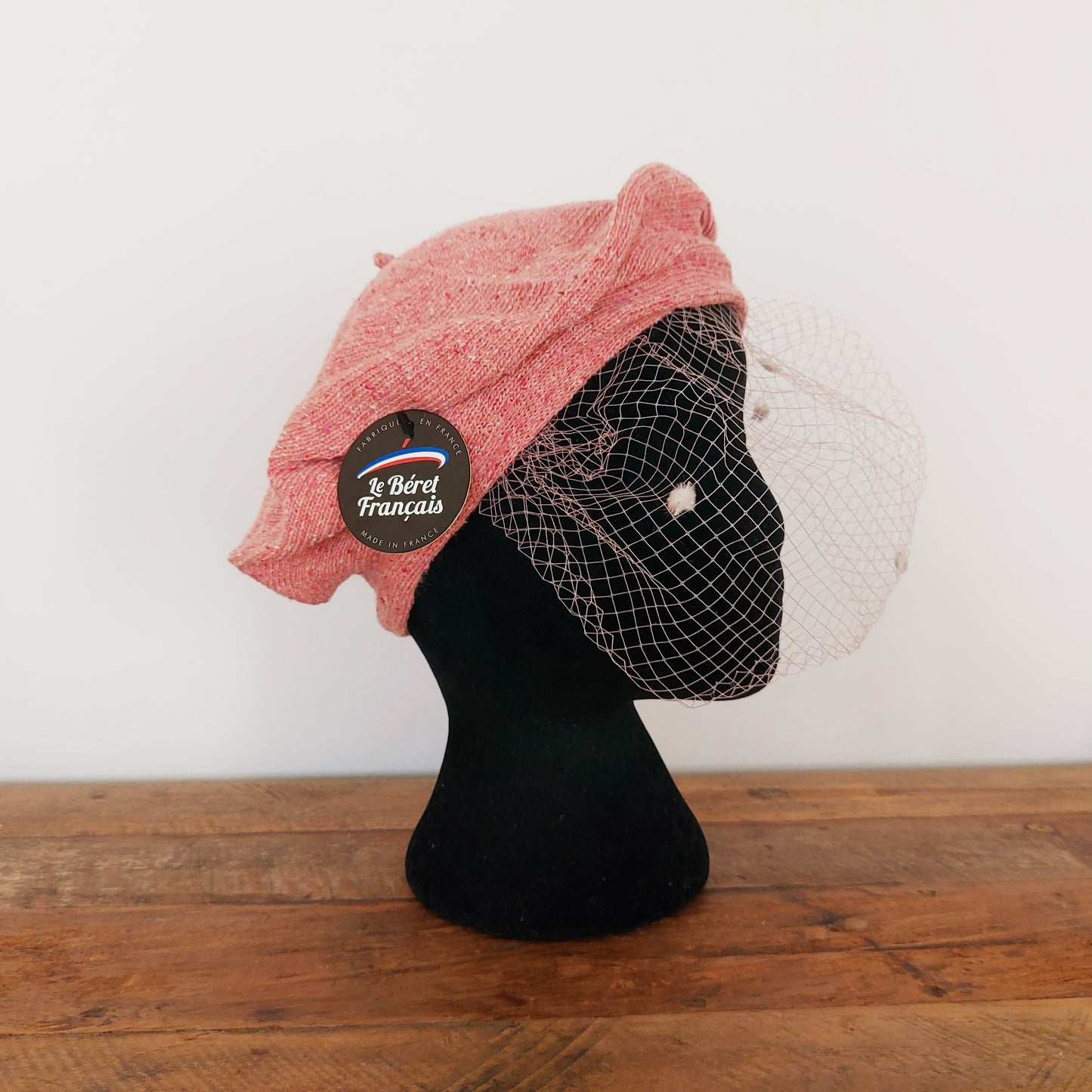 Summer Beret with netting