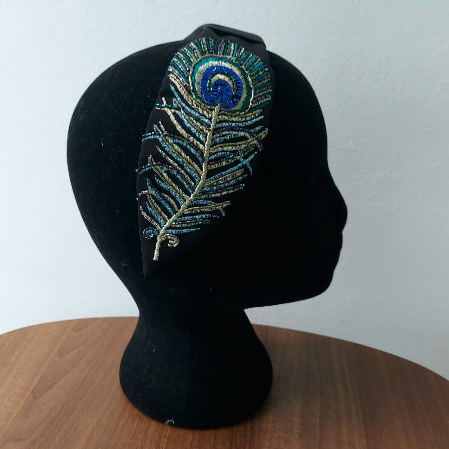Last piece: feather diadem
