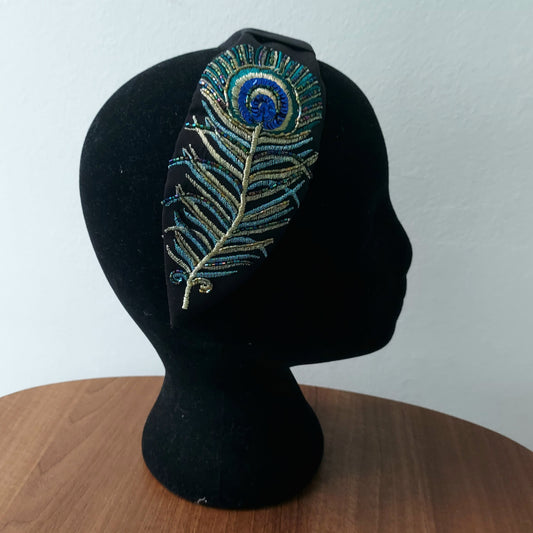 Last piece: feather diadem