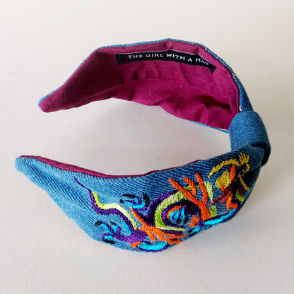 Denim & Dragon Diadem