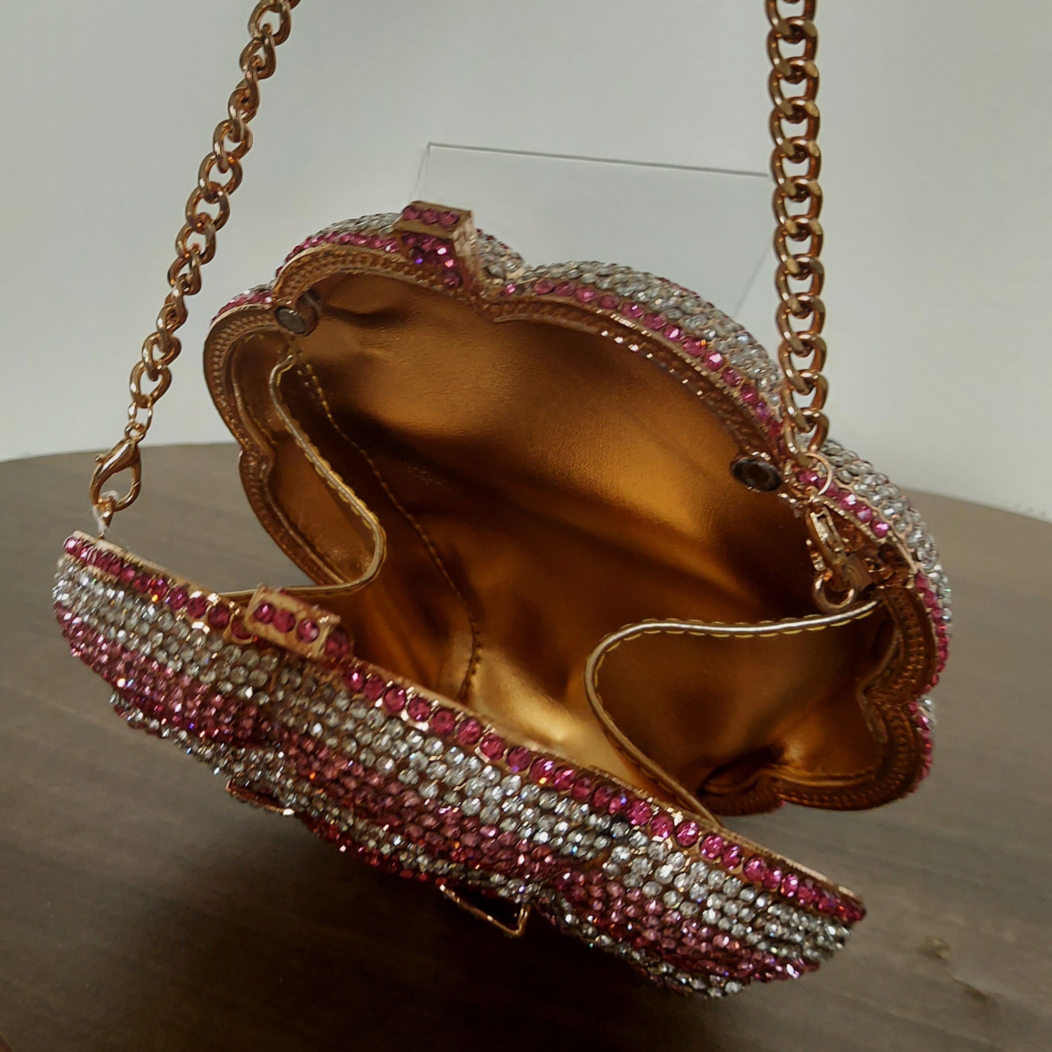 Pink Flower Jewel Bag