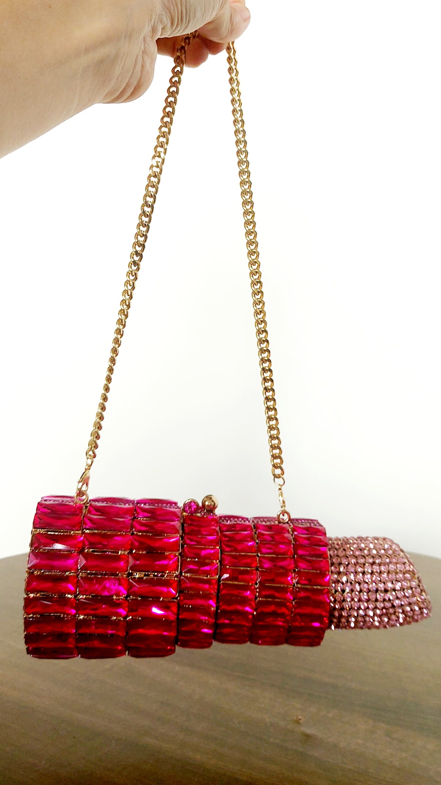 Lipstick jewel bag