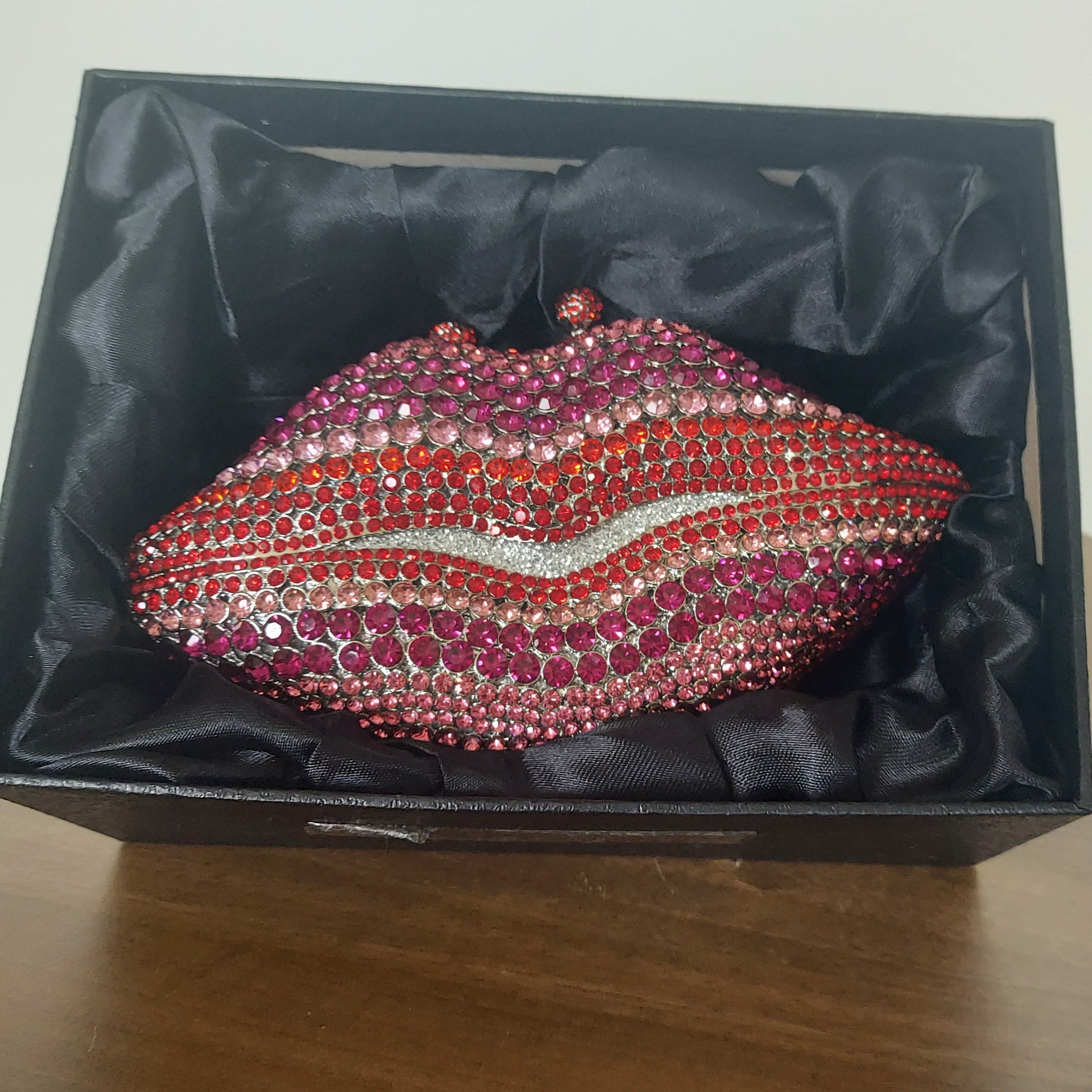 Pink Lips Jewel Bag