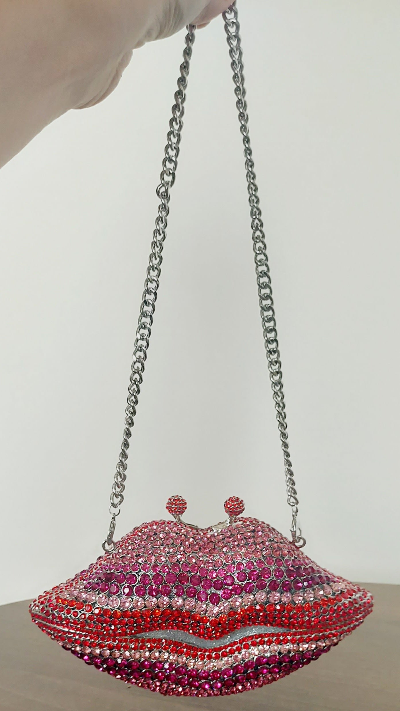 Pink Lips Jewel Bag