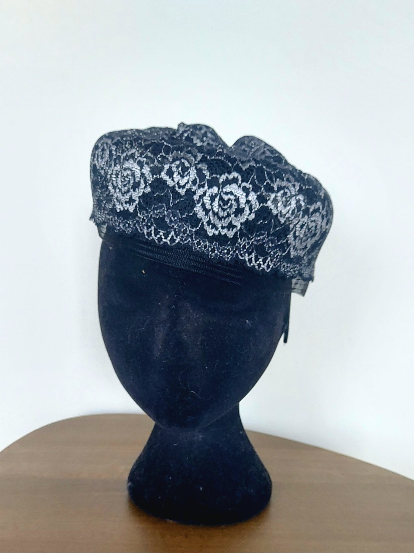 Silver Rosa fascinator