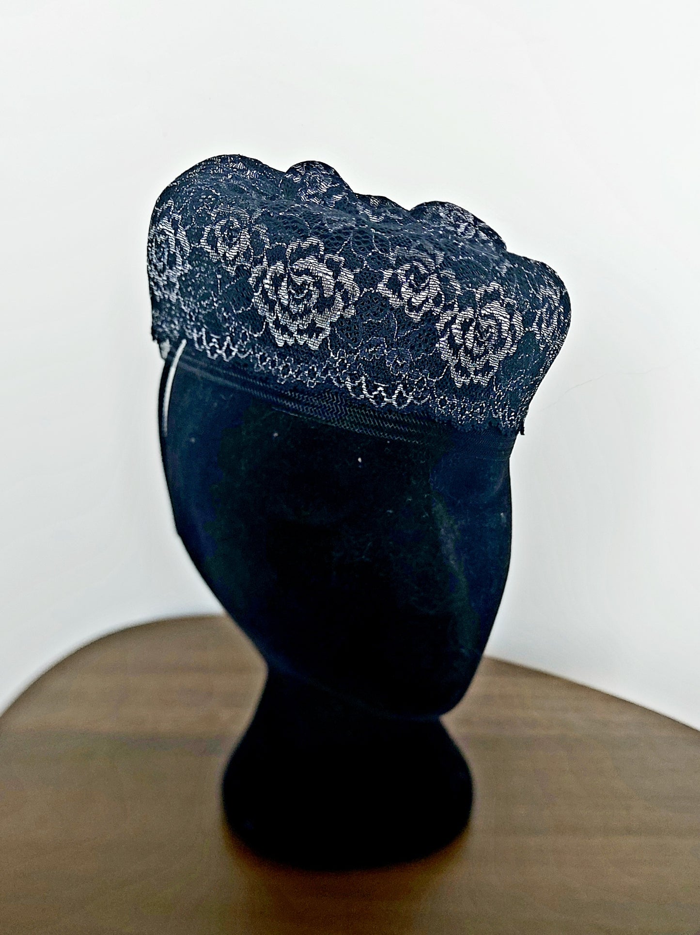 Silver Rosa fascinator