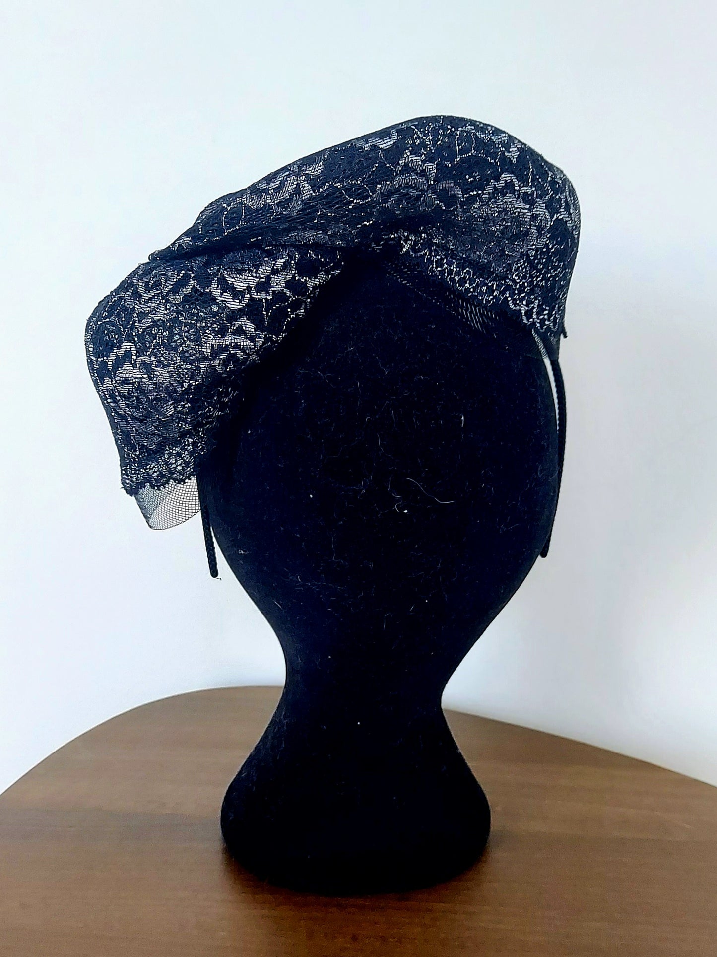 Silver Rosa fascinator