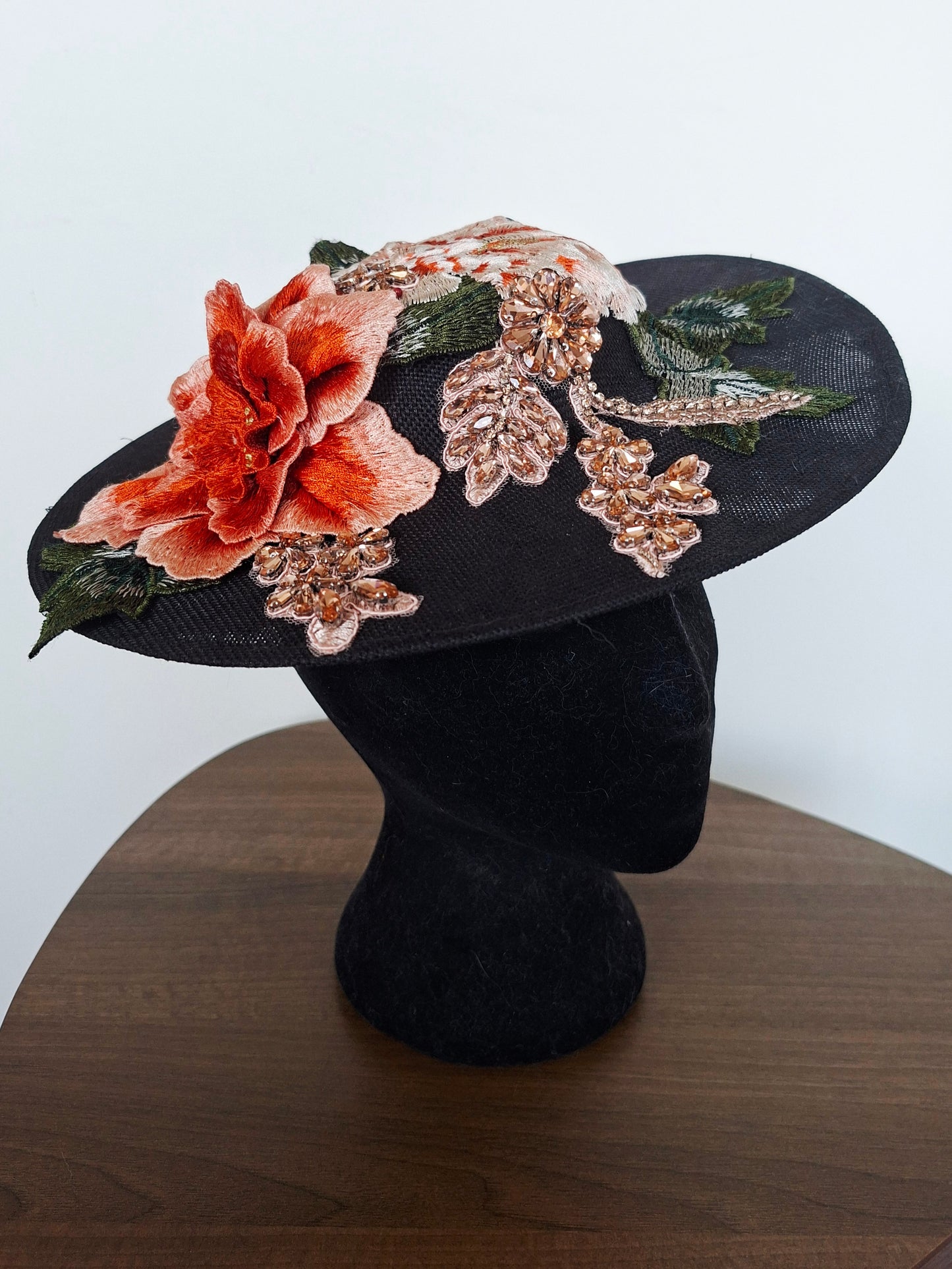 Carine boater hat