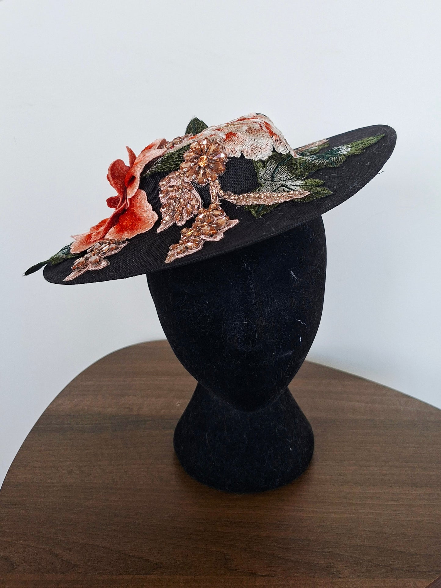 Carine boater hat