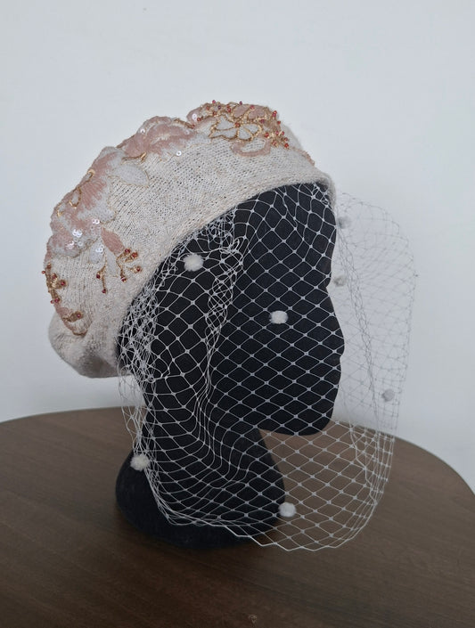 Cherry blossom Beret