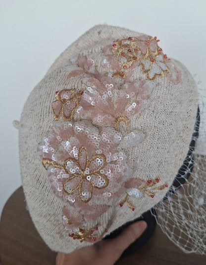Cherry blossom Beret
