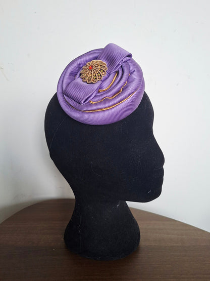 Purplyn  fascinator