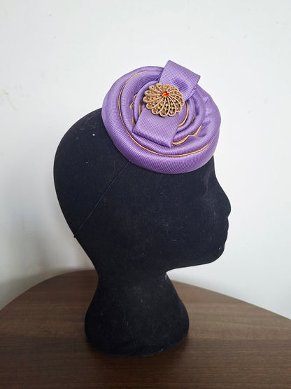 Purplyn  fascinator