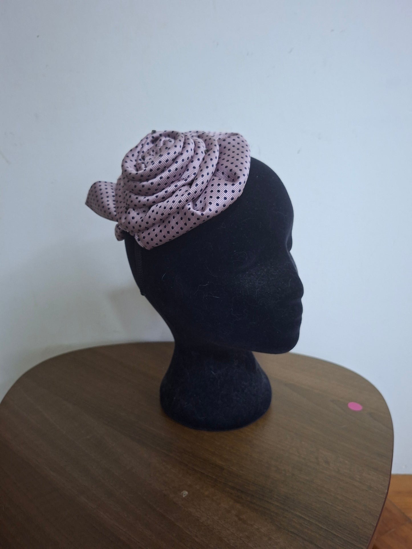 Pink Rose fascinator