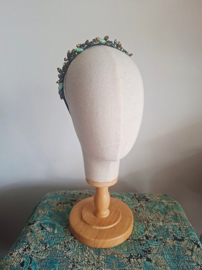 Emerald headband