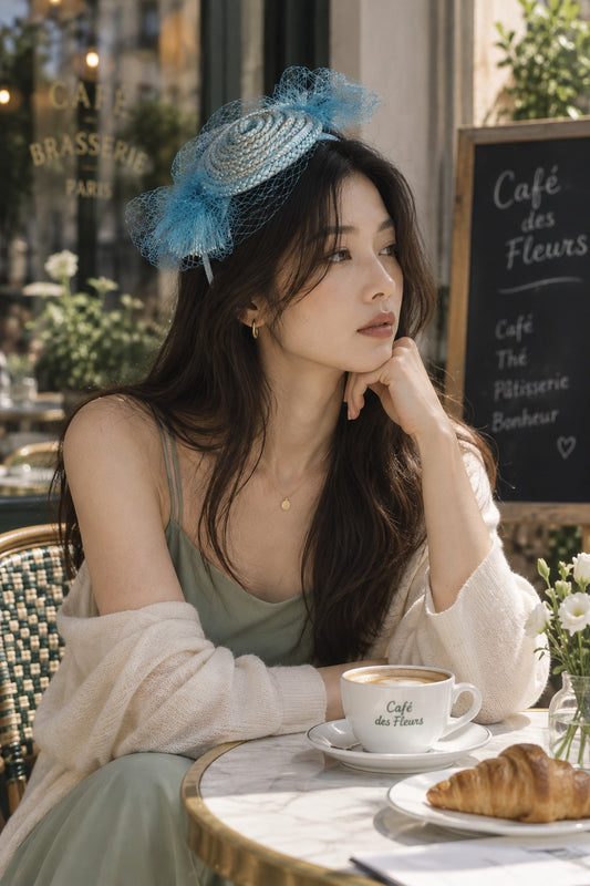 Bluet fascinator