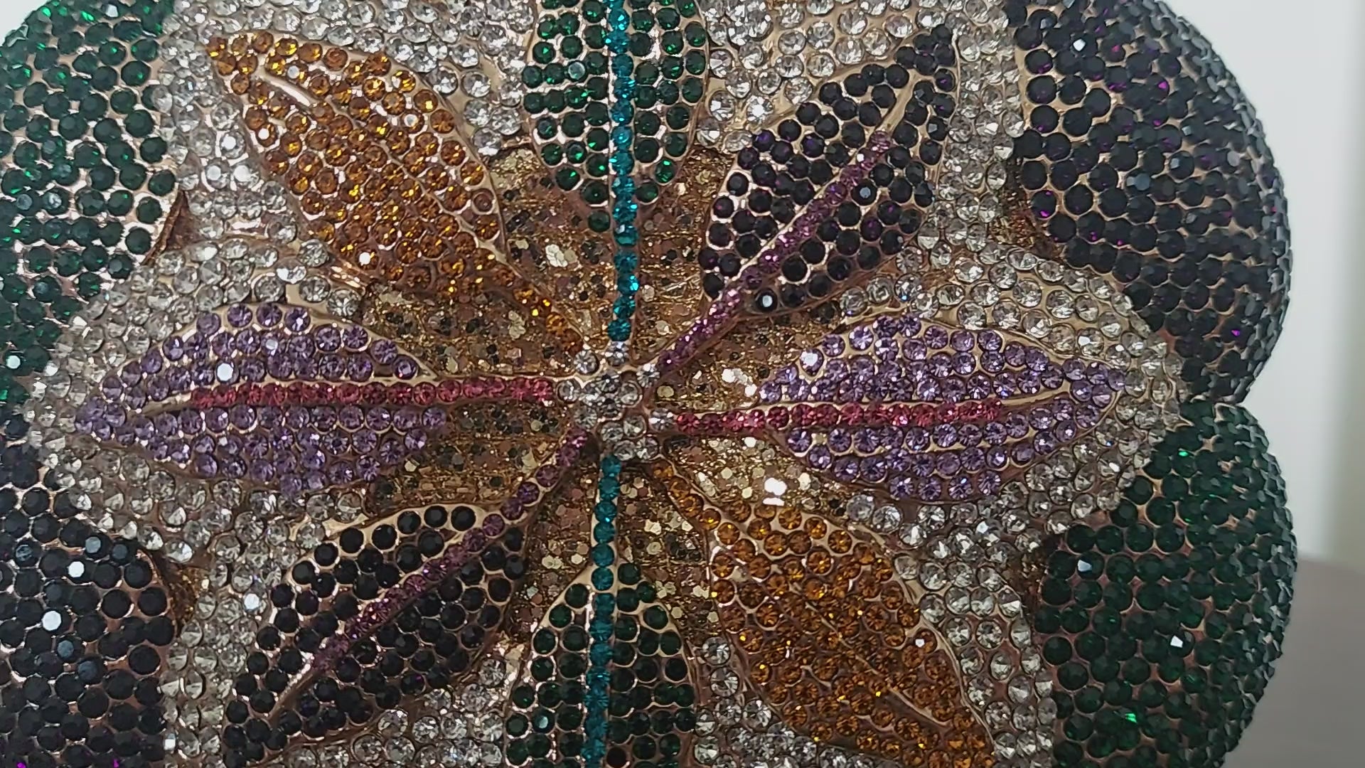 Multicolor Flower Jewel Bag