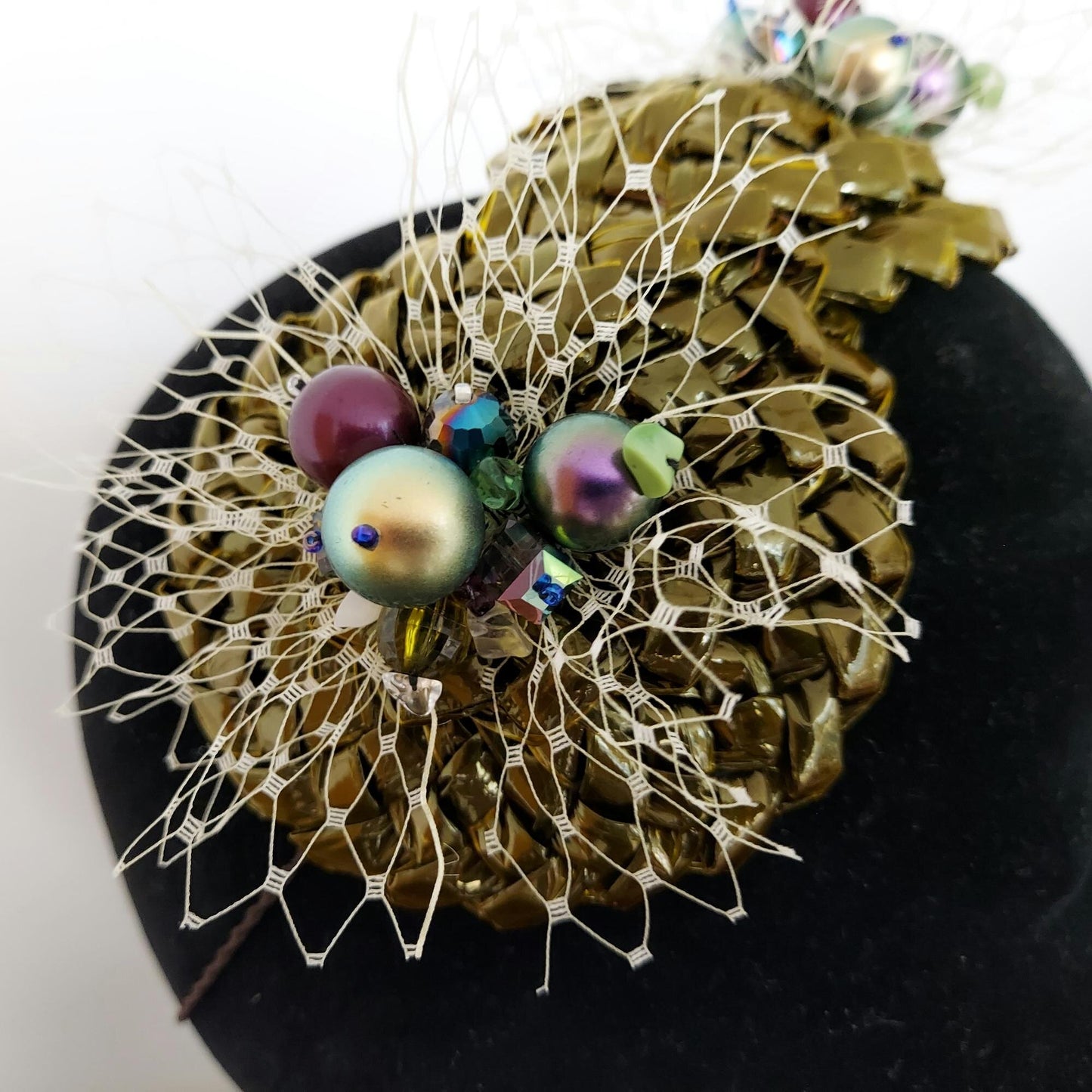 Water lily Fascinator