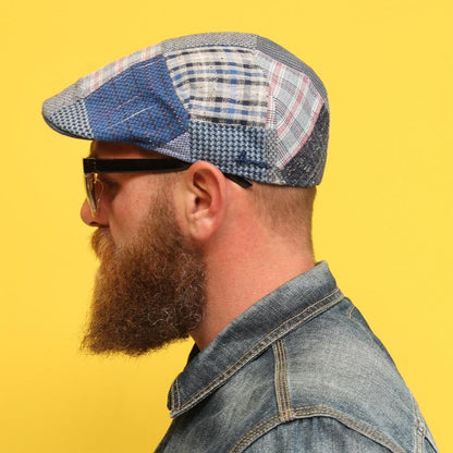 Flat cap patchwork