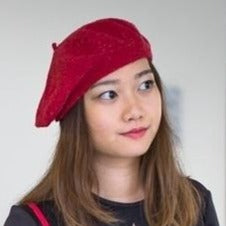 Plain summer beret