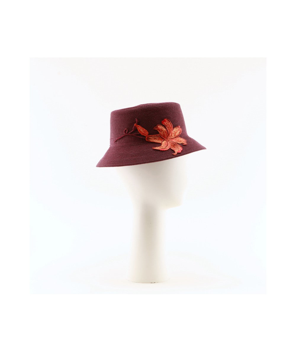 Fleur bucket hat